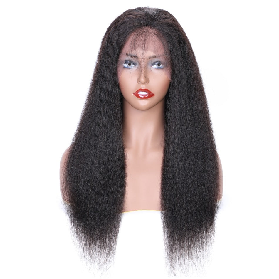 Yaki 13x4 Lace Frontal Wig Kinky Straight