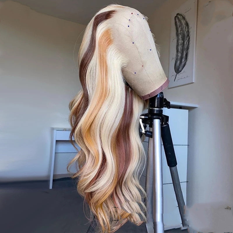 Body Wave Lace Front Wig Blonde