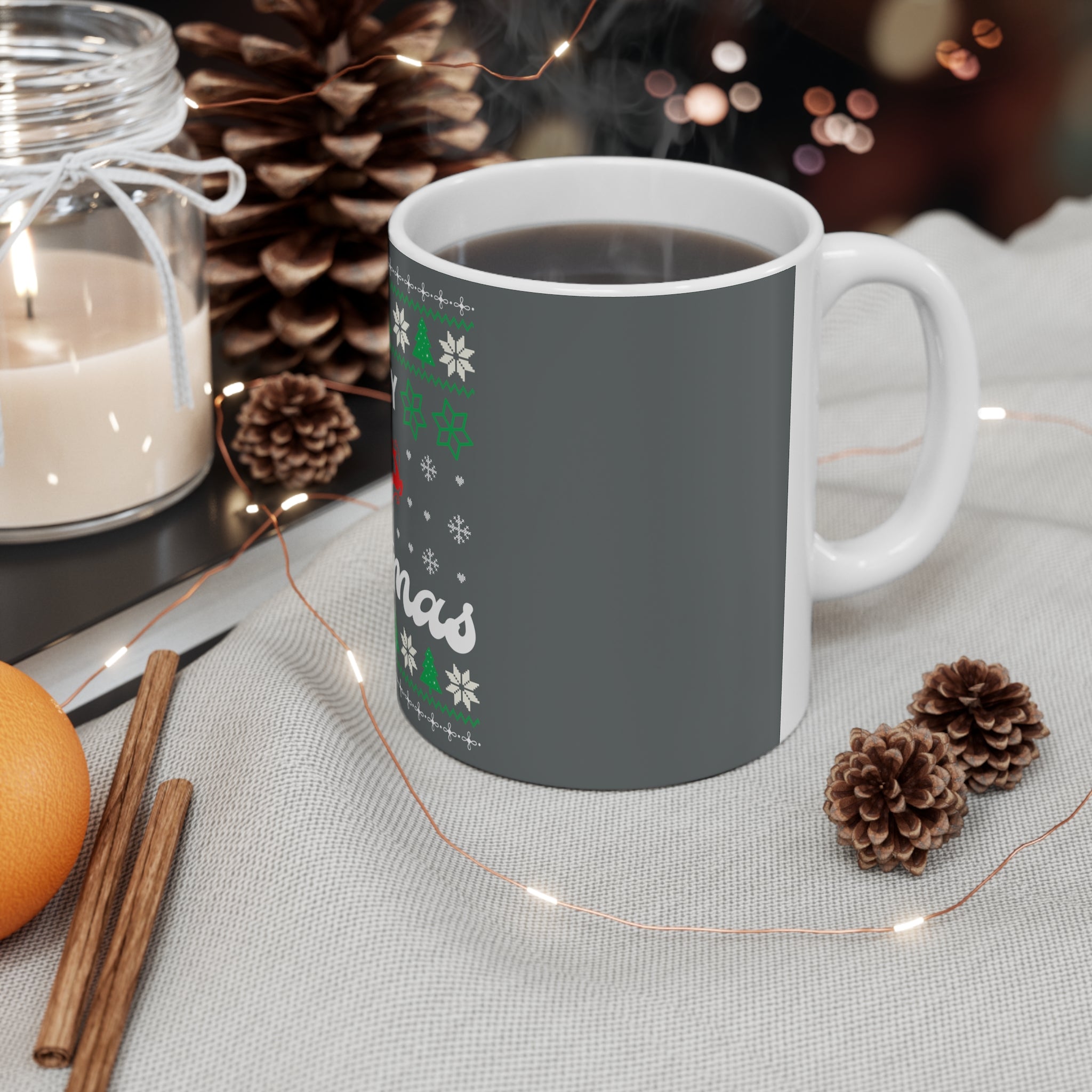 Merry Christmas Ceramic Mug 11oz