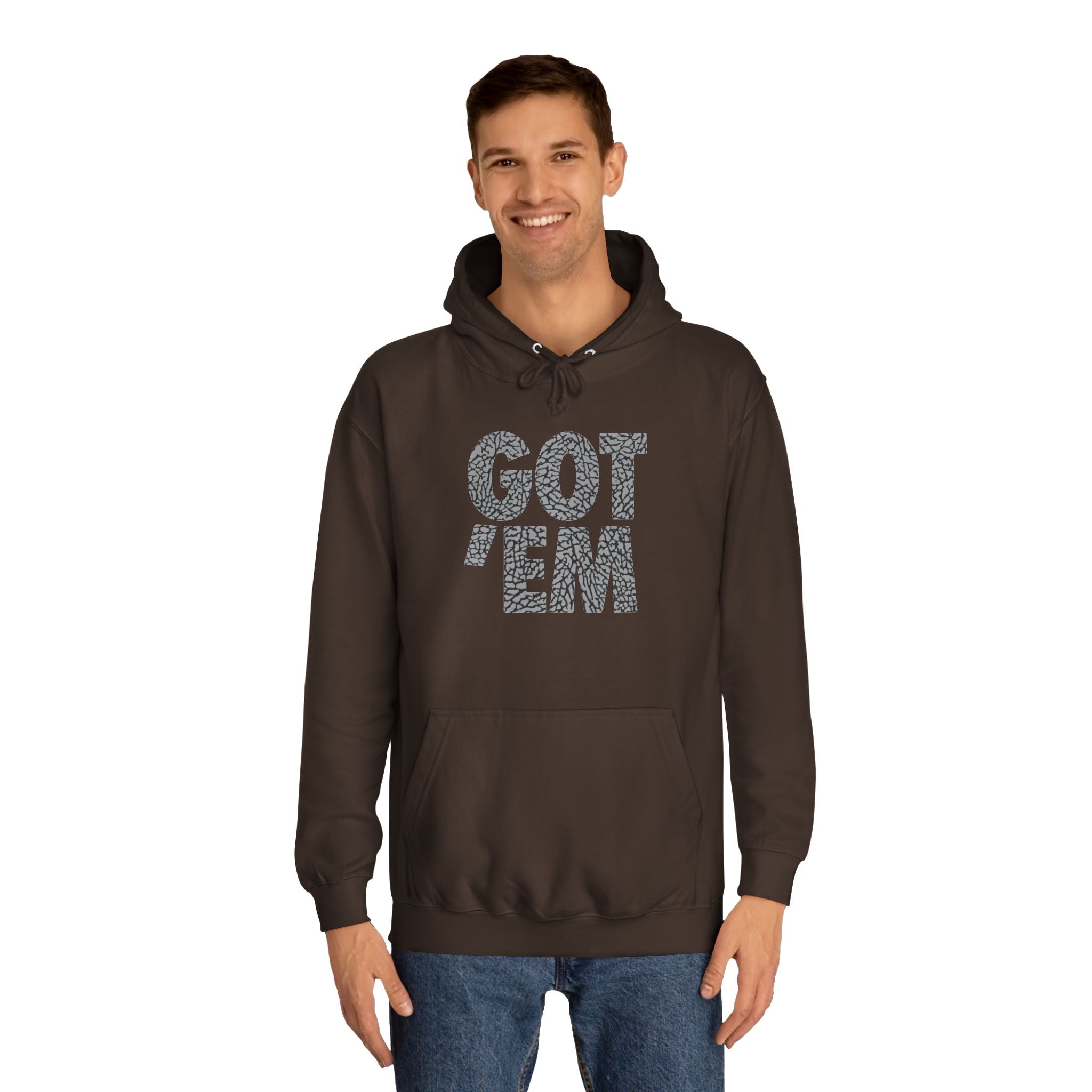 Got 'Em Unisex College Hoodie - Trendy & Comfortable