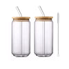 Glass Cup With Lid and Straw 500ml