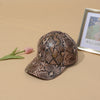 Royal Snake Print Baseball Hat