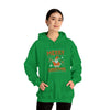 Merry Christmas Ugly Vintage Hooded Sweatshirt