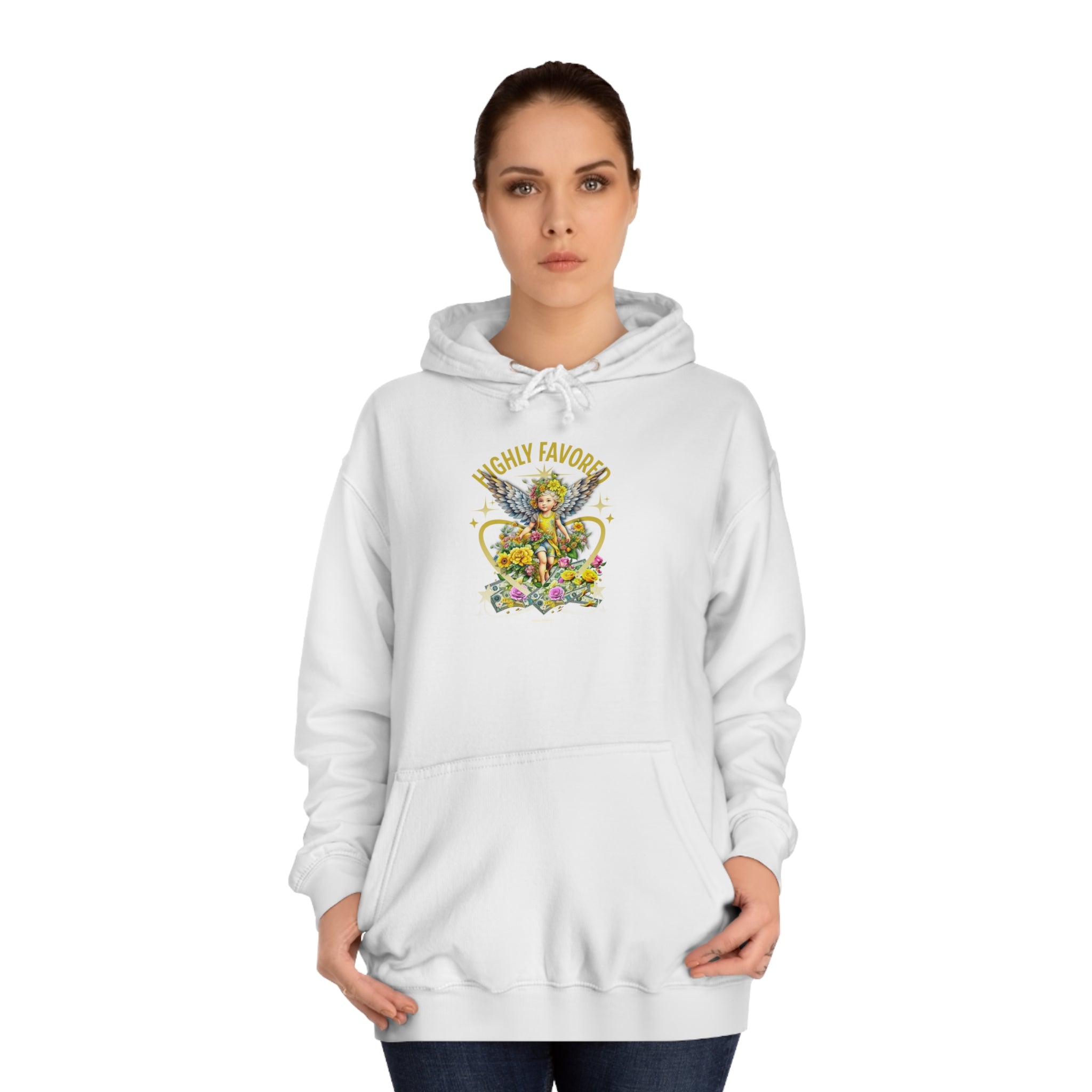 Highly Favored Unisex College Hoodie