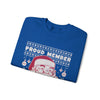 Santa's Naughty List - Ugly Christmas Crewneck Sweatshirt