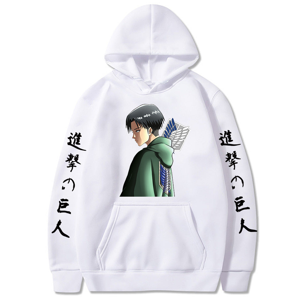 Attack On Titan Fleece Hooded Casual Men's Sweater