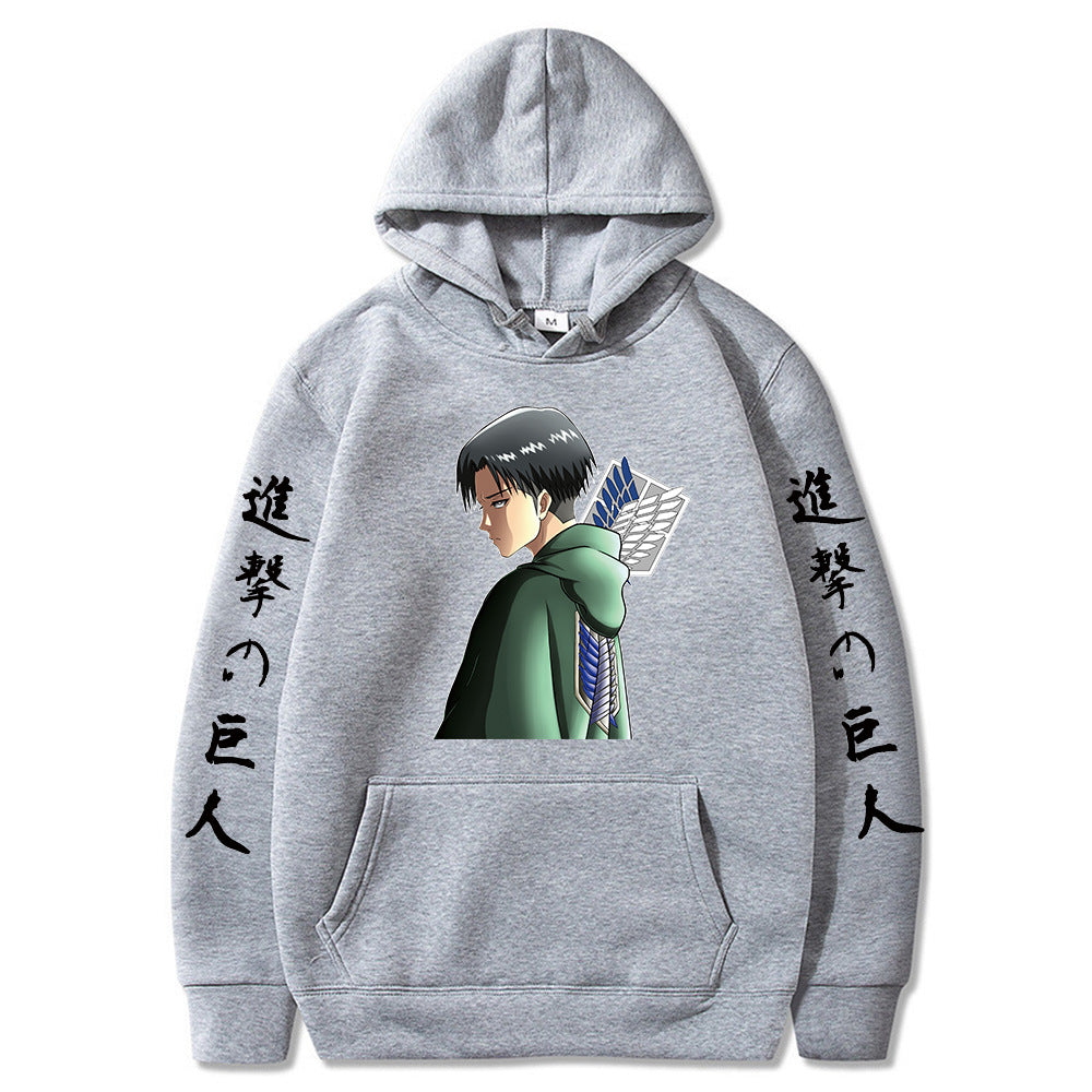 Attack On Titan Fleece Hooded Casual Men's Sweater