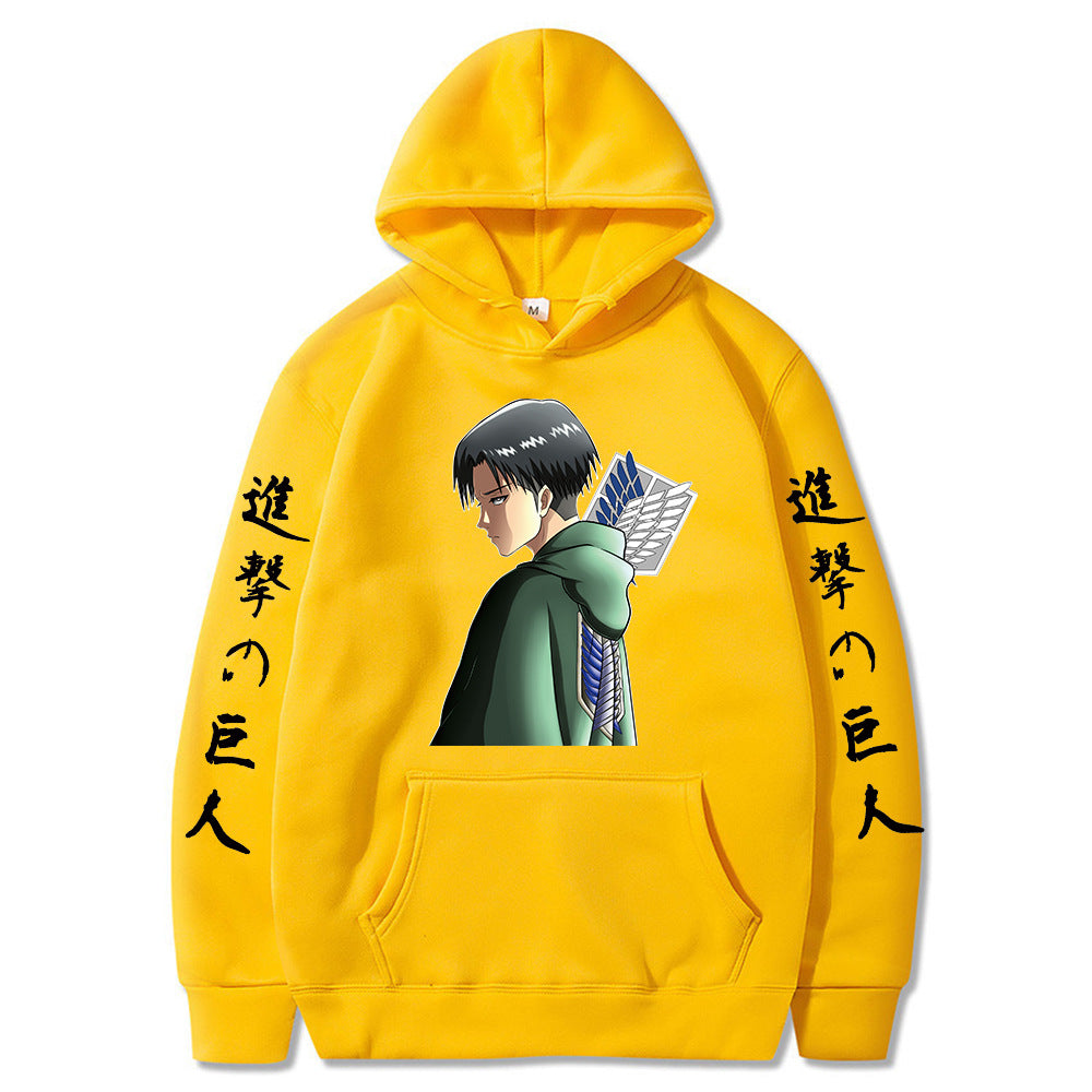 Attack On Titan Fleece Hooded Casual Men's Sweater