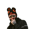 New Knitted Hand Crocheting Leopard Balaclava Autumn And Winter Windproof Pullover Mask One-piece Hat