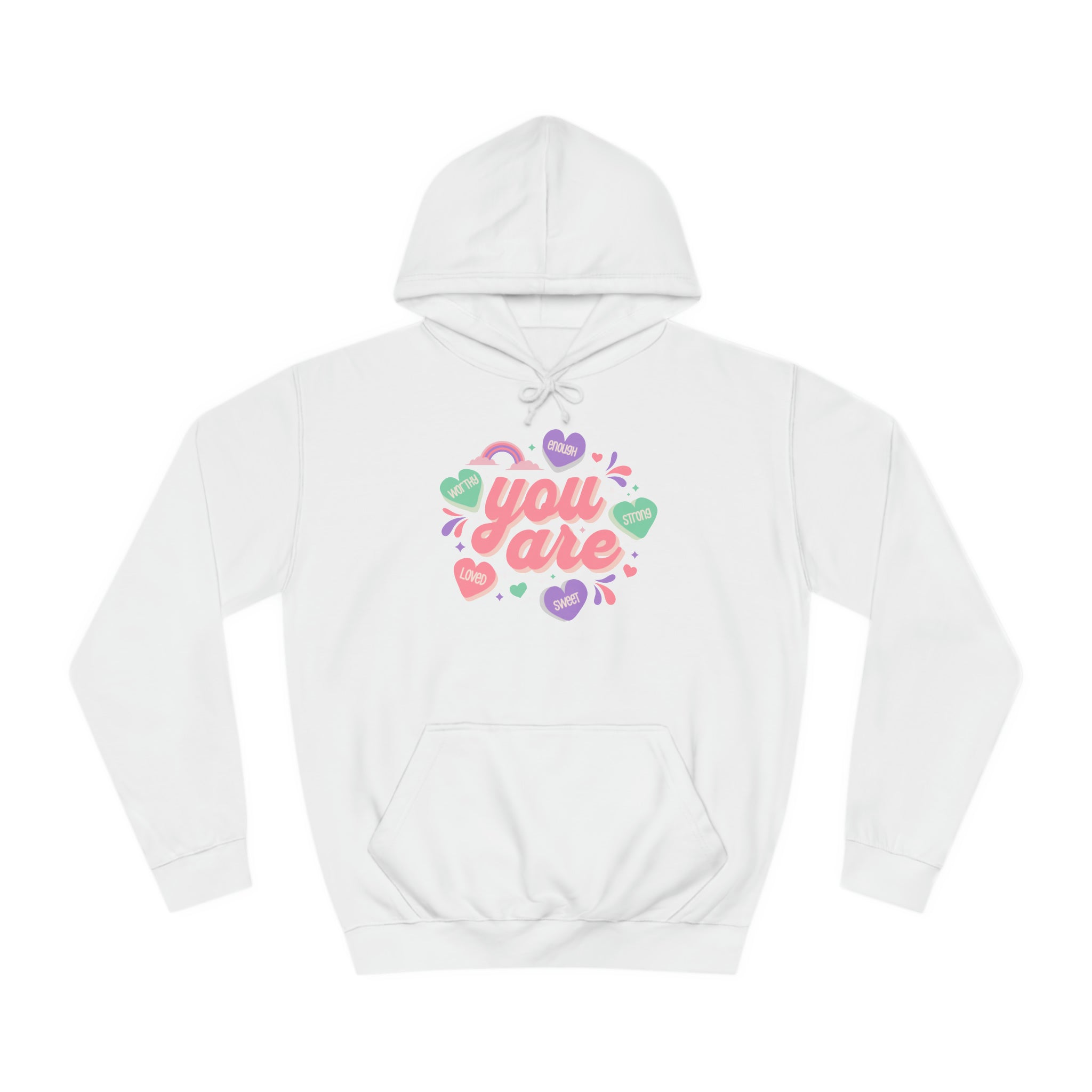 You Are Loved Unisex College Hoodie