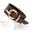 Royal Snake Leather Wrap Bracelet