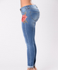 Embroidery jeans stretch jeans pants