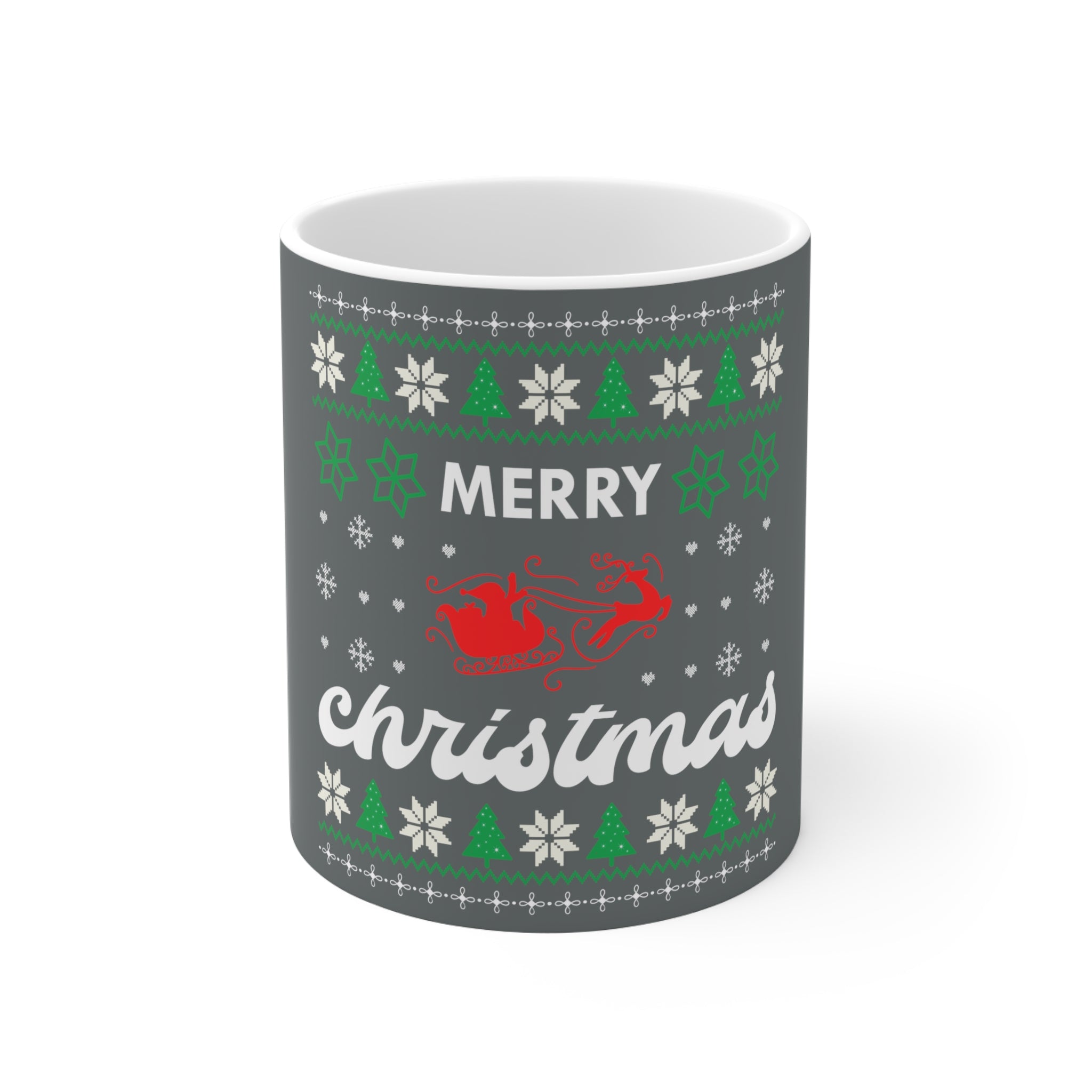 Merry Christmas Ceramic Mug 11oz