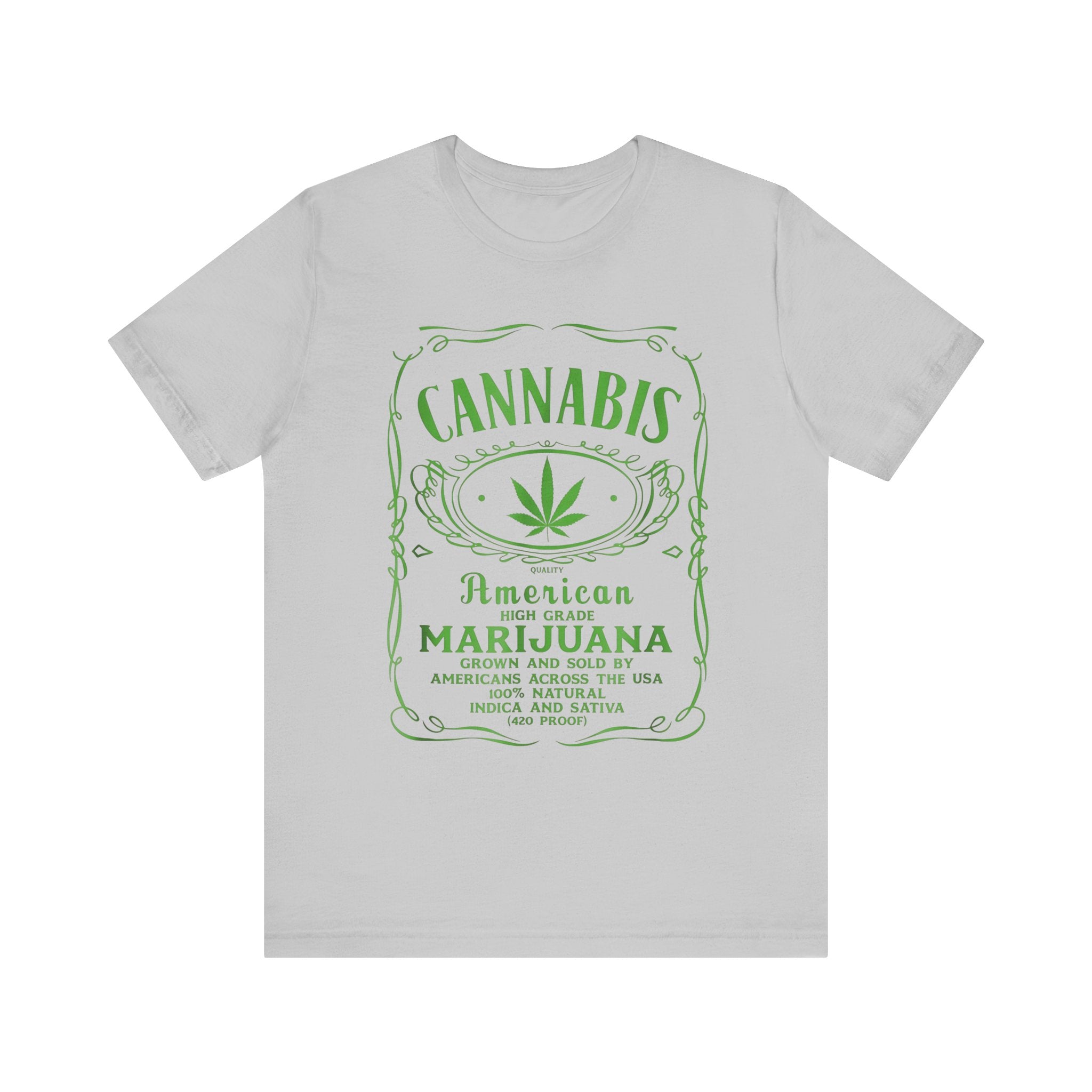 Cannabis American High Grade Marijuana Unisex Tee