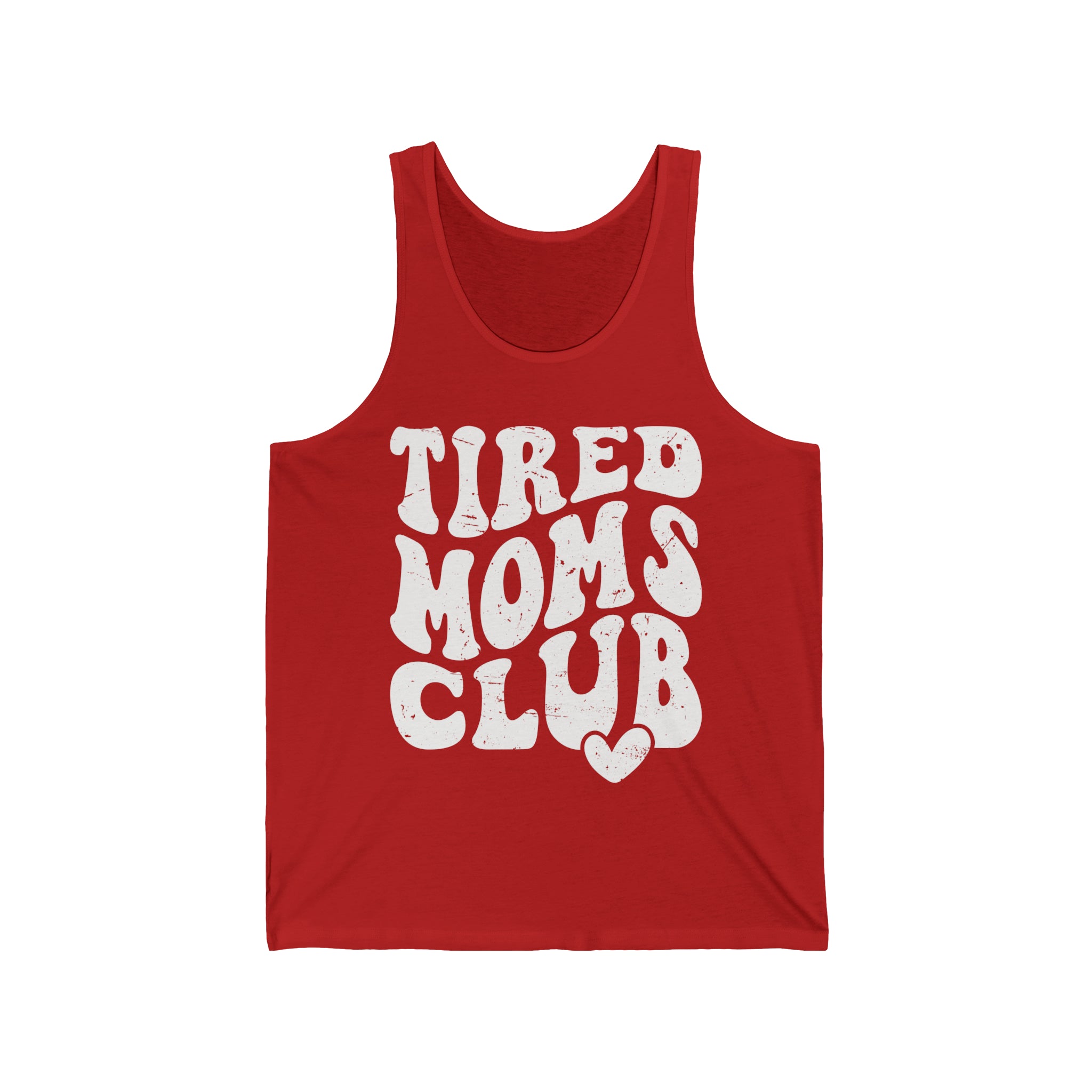 Tired Moms Club Jersey Tank