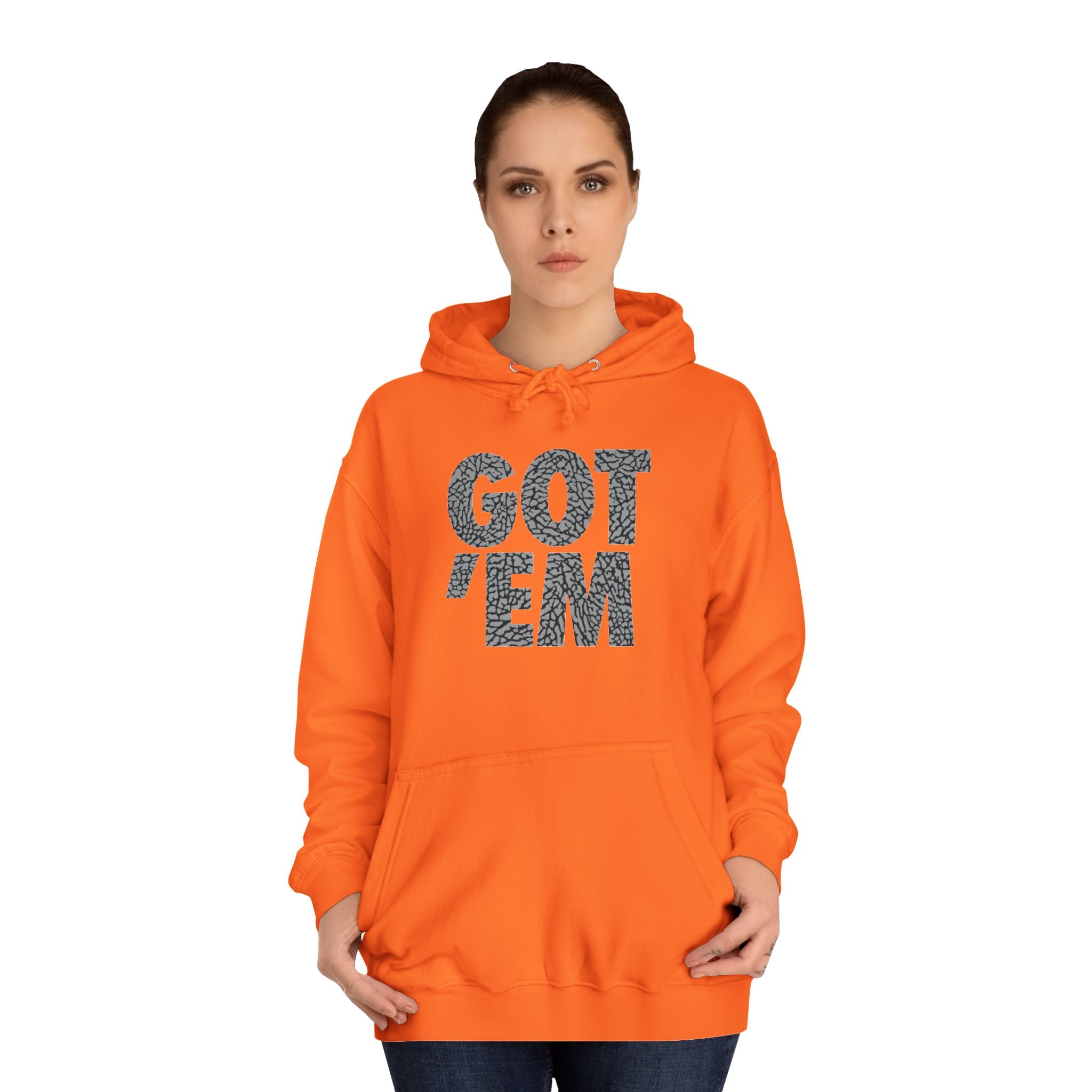 Got 'Em Unisex College Hoodie - Trendy & Comfortable