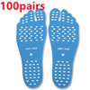 Beach Shoe Invisible Sticker Adhesive Beach Insoles Beach Pads SolesElastic Flexible Pool Barefoot Anti-slip Pads Men Women