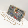 Trendy Graffiti Casual Messenger Bag