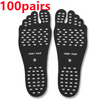 Beach Shoe Invisible Sticker Adhesive Beach Insoles Beach Pads SolesElastic Flexible Pool Barefoot Anti-slip Pads Men Women