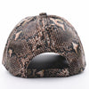 Royal Snake Print Baseball Hat