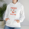 Merry Christmas Ugly Vintage Hooded Sweatshirt