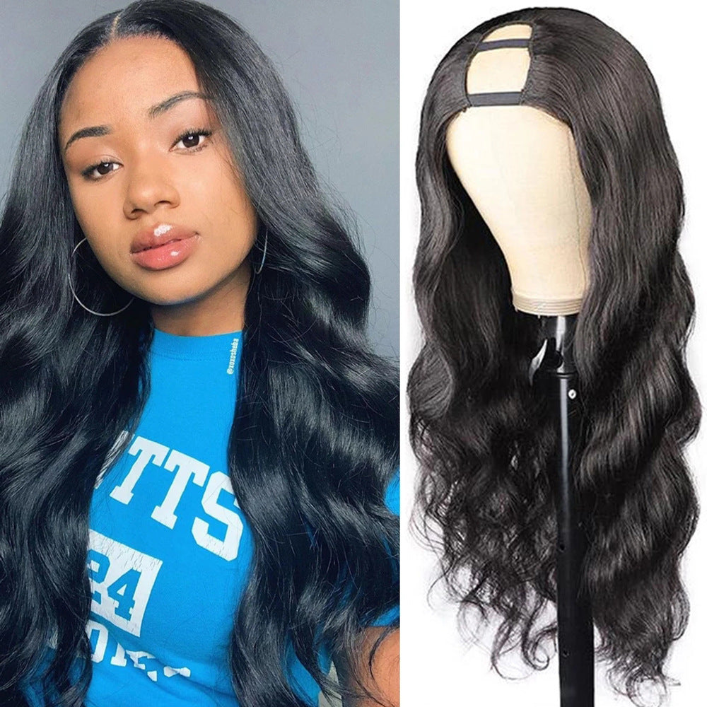 Mechanism Middle Parting Wig Curling Head Cover