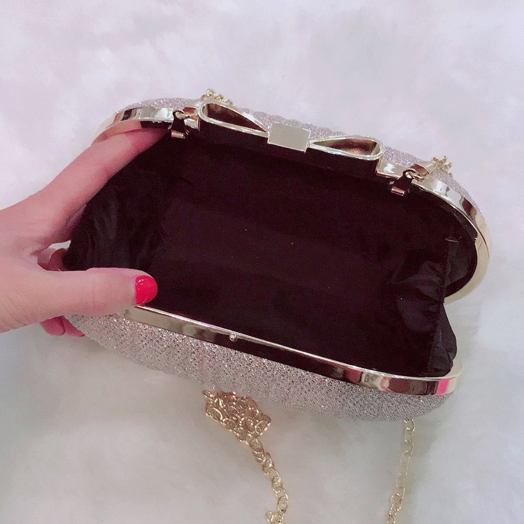 Dinner bag clutch bag chain bag