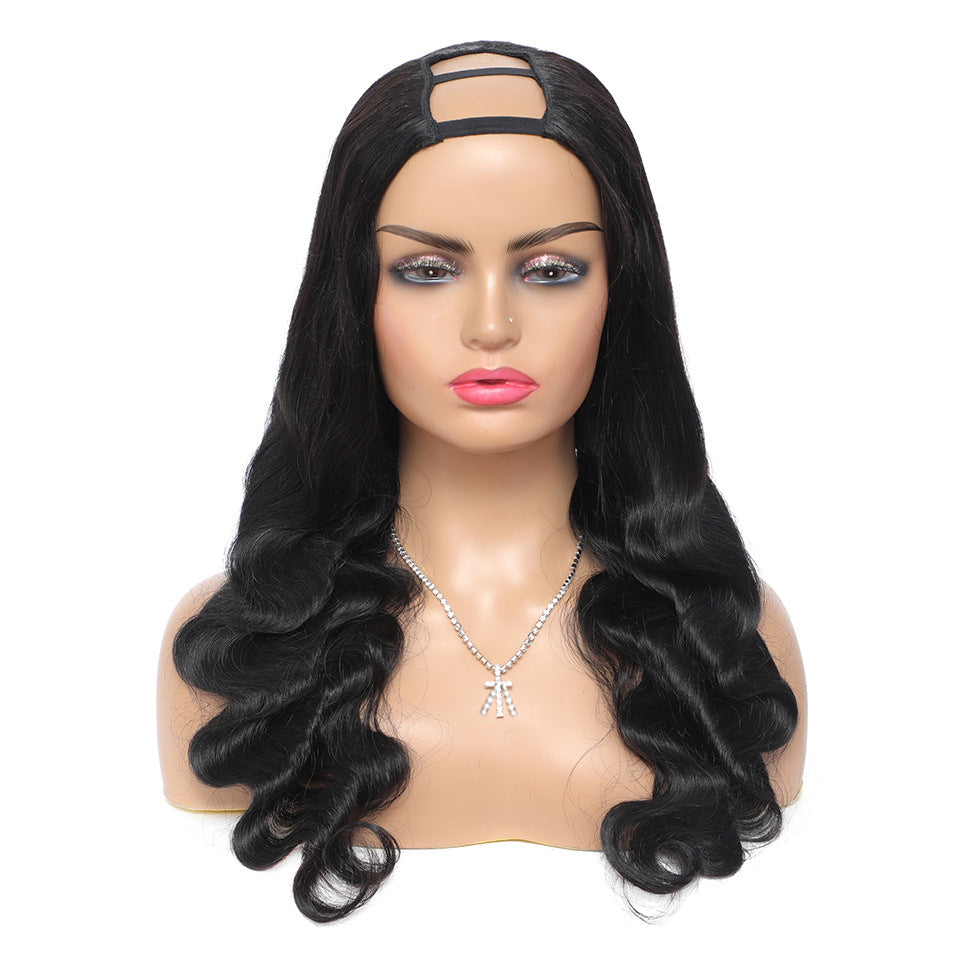 Mechanism Middle Parting Wig Curling Head Cover