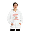 Merry Christmas Ugly Vintage Hooded Sweatshirt