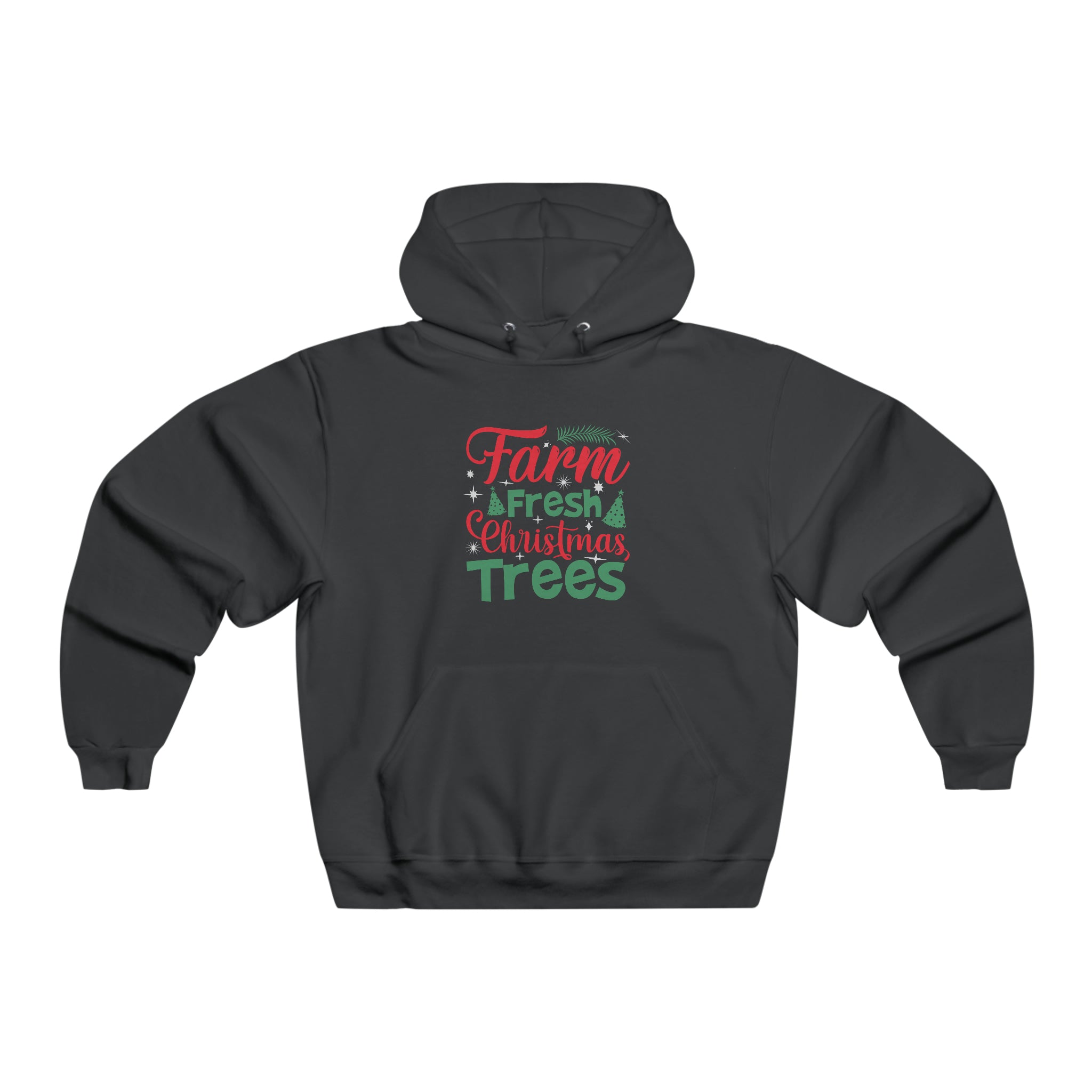 Farm Fresh Christmas Trees Hooded Sweatshirt