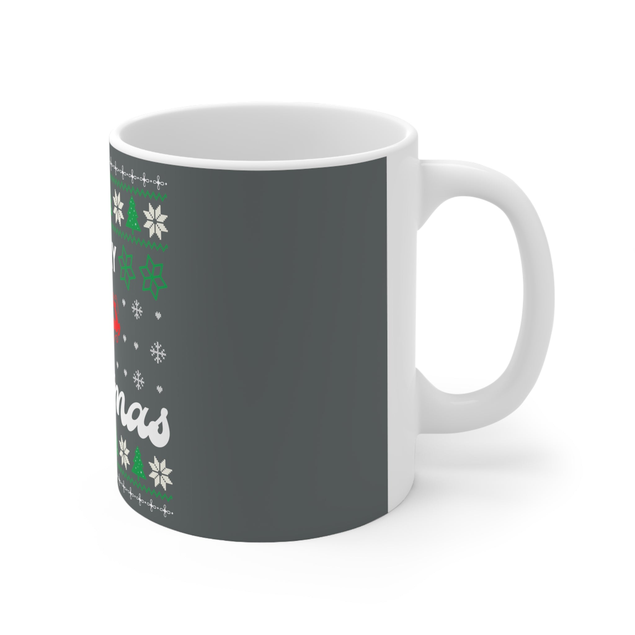 Merry Christmas Ceramic Mug 11oz