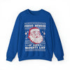 Santa's Naughty List - Ugly Christmas Crewneck Sweatshirt