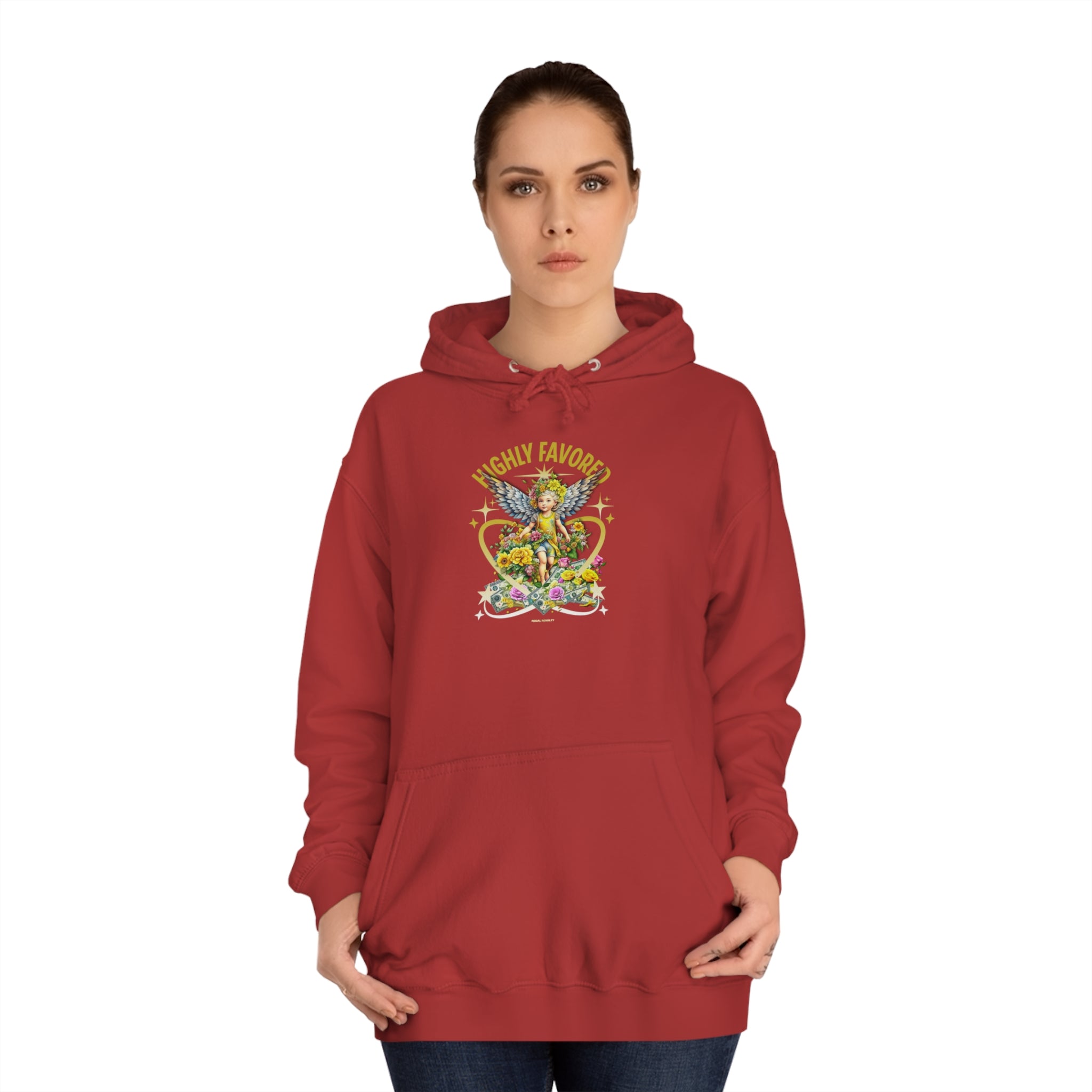 Highly Favored Unisex College Hoodie