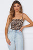 Animal Print Sexy Camisole Leo