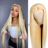 Real Wig 613 Straight Frontal Lace 13X4 Head Cover Lace Frontal Wig