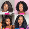 Loose Deep Wave Short Bob Wig Jerry Curly Human Hair Wigs