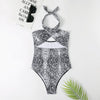 Regal Triangle Bikini With Snake Print