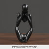 The Thinker Abstract Figurine