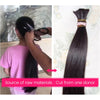 Real Human Hair Wigs Inverted And Natural  Color