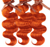 Real Hair Curtain Block Orange