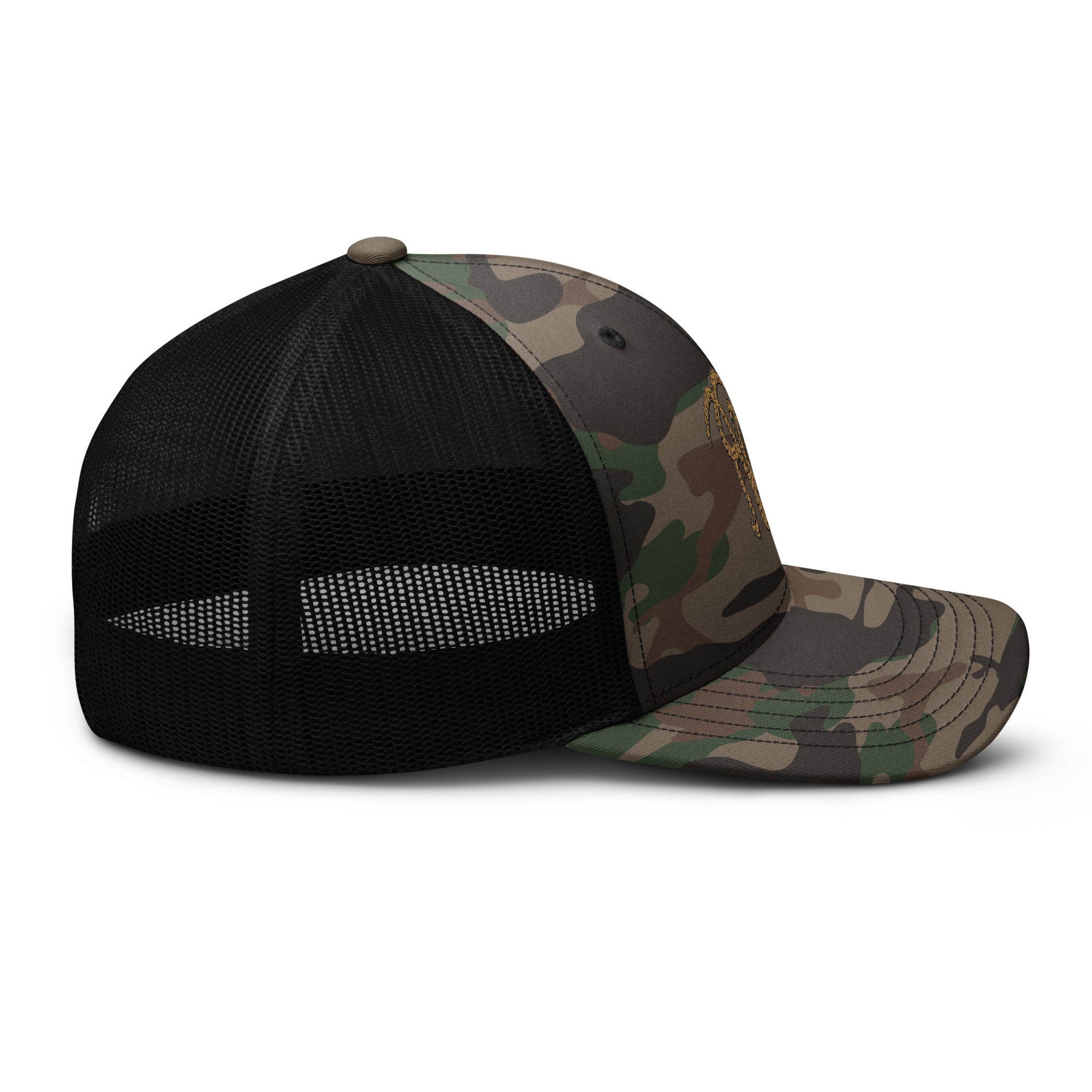 Regal Royalty Camouflage Trucker Hat