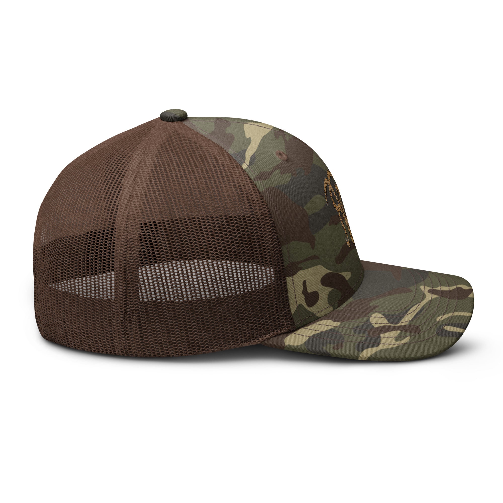 Regal Royalty Camouflage Trucker Hat