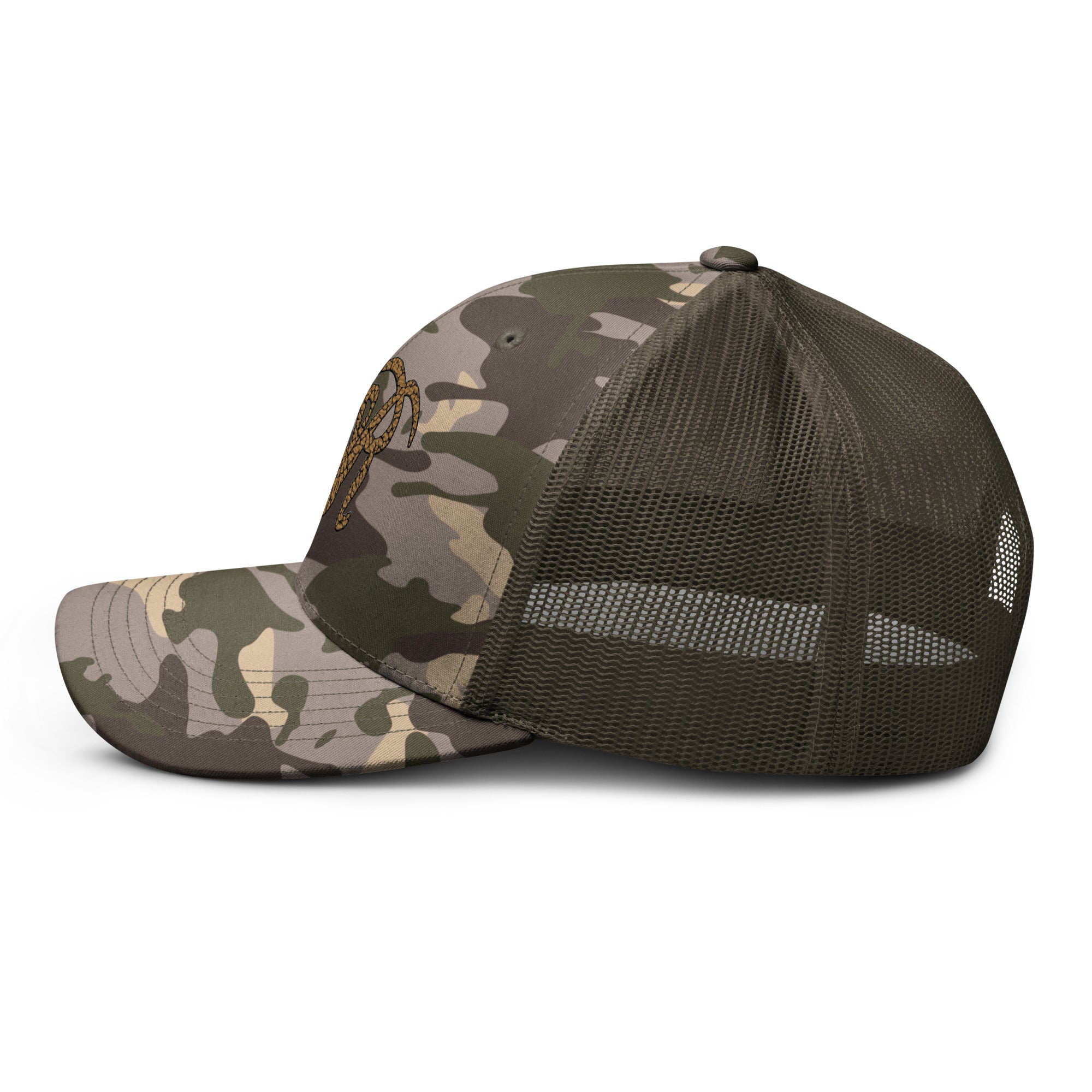 Regal Royalty Camouflage Trucker Hat