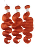 Real Hair Curtain Block Orange