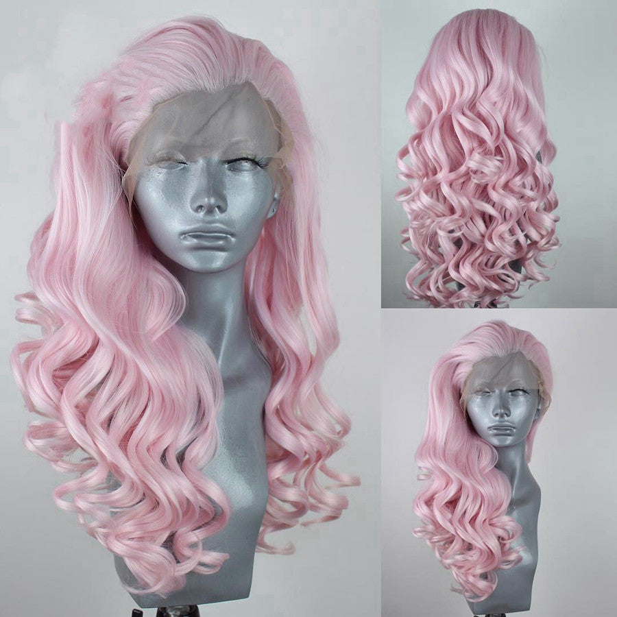 Women's Chemical Fiber Front Lace Wig Headgear