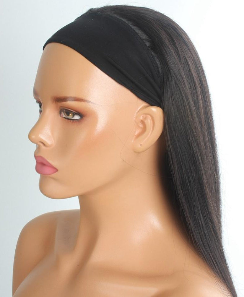 European And American Wig Women's Long Straight Hair