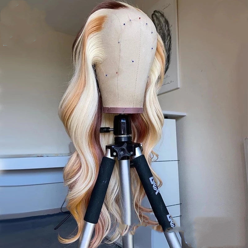 Body Wave Lace Front Wig Blonde