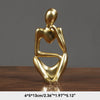 The Thinker Abstract Figurine