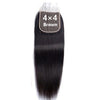 4x4Real Human Hair Wig Block Natural Black