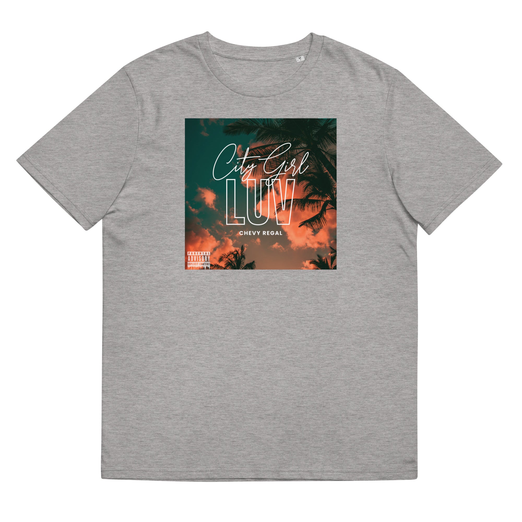 City Girl Luv Album Art Merch Unisex Organic Cotton T-Shirt